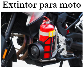 extintor para moto