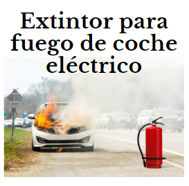fuego coche electrico