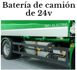 bateria camion 24v