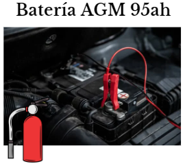 bateria AGM 95ah