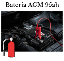 bateria AGM 95ah
