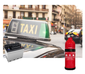 extintor taxi