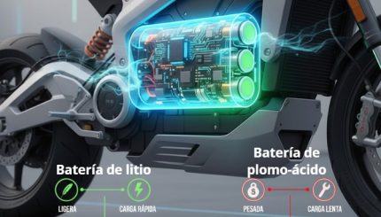Baterías de litio en motos: beneficios, riesgos y consejos prácticos