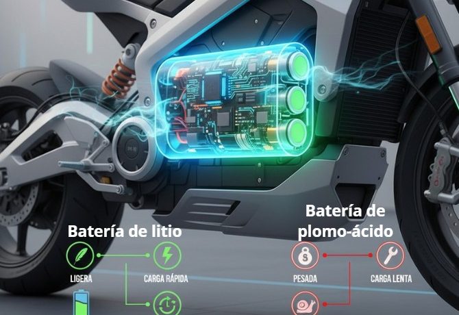 Baterías de litio en motos: beneficios, riesgos y consejos prácticos