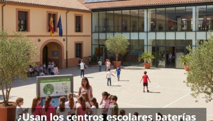 ¿Están los colegios apostando por baterías solares?