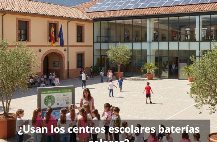 ¿Están los colegios apostando por baterías solares?