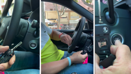 Mecánico experto: el truco definitivo para arrancar tu coche si la llave se moja o se queda sin pila