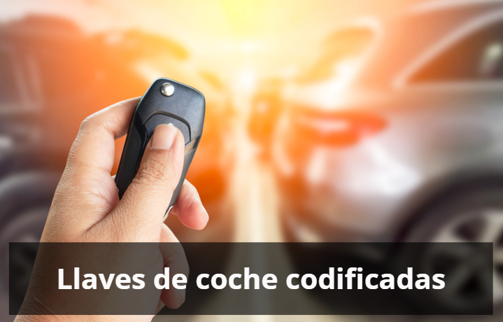 Llaves de coche codificadas