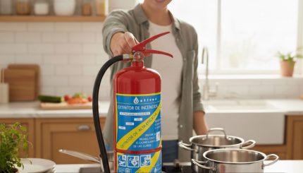 ¿Qué extintor es mejor para cocina doméstica? Consejos y soluciones de seguridad