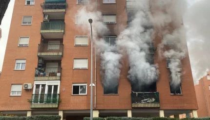 Explosión de gas en un edificio de Toledo deja varios heridos y moviliza un amplio dispositivo de emergencias. Un incendio de gran magnitud
