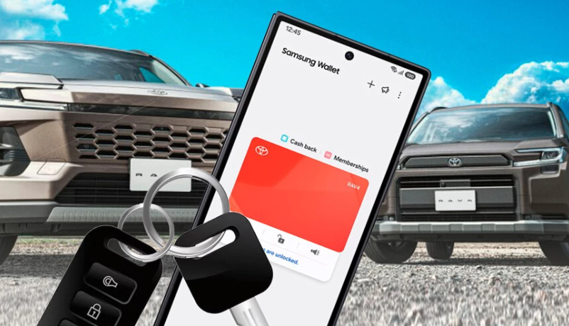 Dejarte las llaves del coche en casa ya no será un problema con tu galaxy podrás abrirlo y arrancarlo