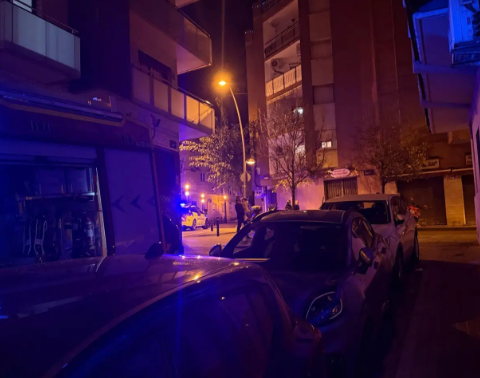 Incendio en Badalona: un agente de Sant Adrià actúa fuera de servicio