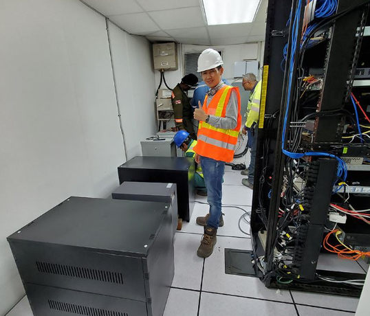 Extintores para salas de inversores o sistemas de respaldo energético